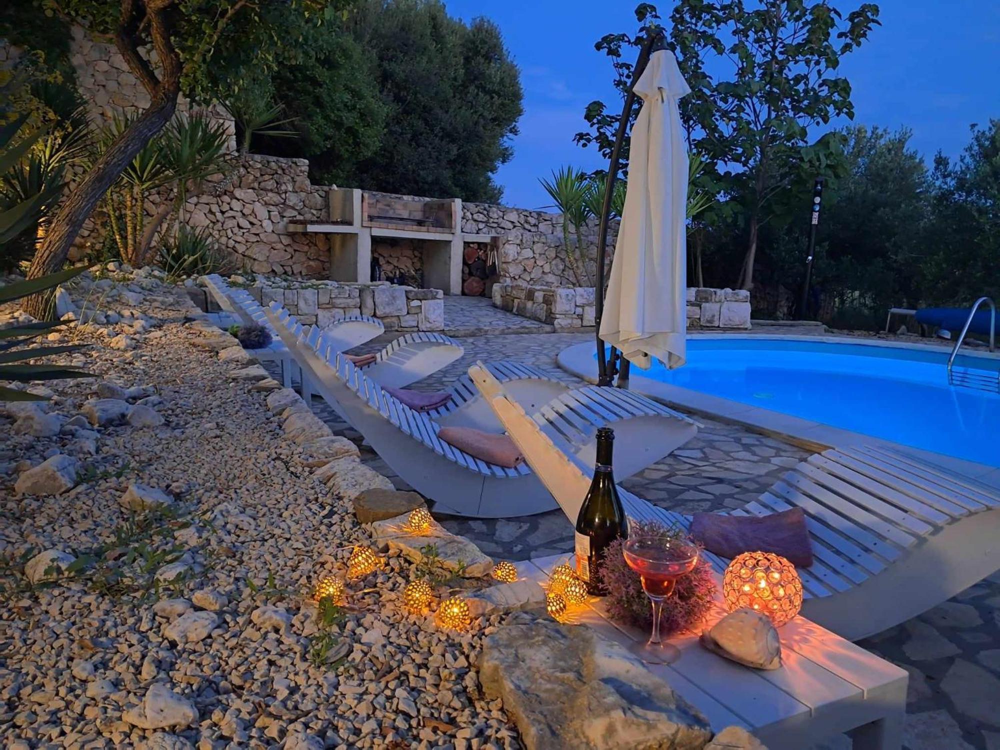Villa Cesarica Novalja Exterior foto
